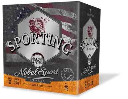 Picture of Nobel Sport 20ga 2.75" #7.5 Lead 7/8oz 1275FPS ANS20SC75
