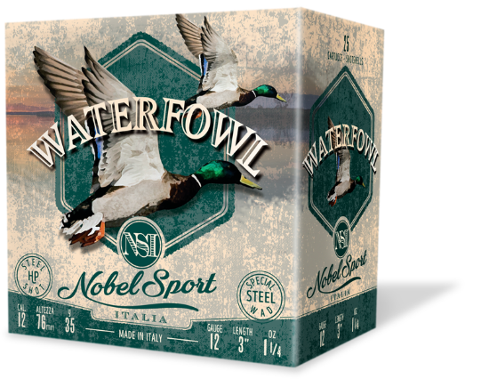 Picture of Nobel Sport Waterfowl Steel 12g #2 3" 1-1/8oz 1500fps