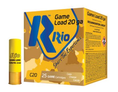 Picture of Rio 20ga 2.75" #7.5 Lead 1oz 1250FPS RC2075