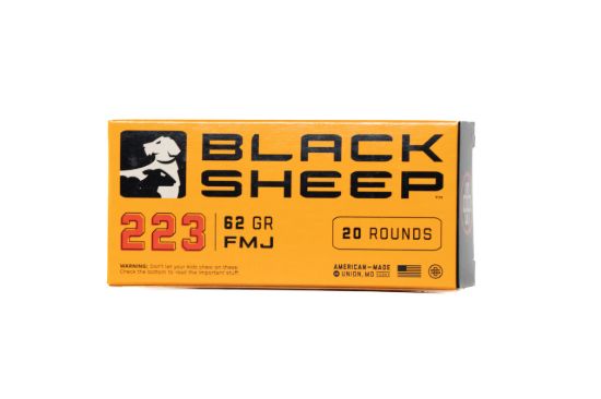 Picture of Black Sheep 223rem 62 Gr FMJ 