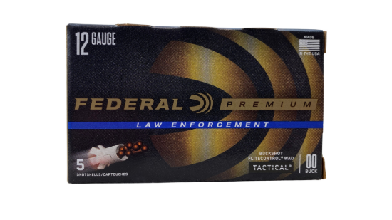 Federal Premium Tactical Law Enforcement 12 Gauge 00 Buckshot 9 Pellet – LE12700